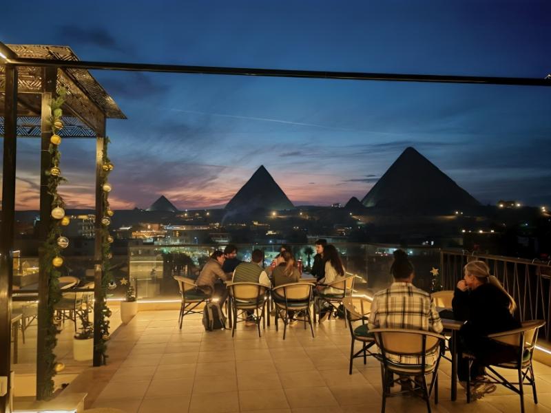 Pyramids Spiritual Gate — exterior view