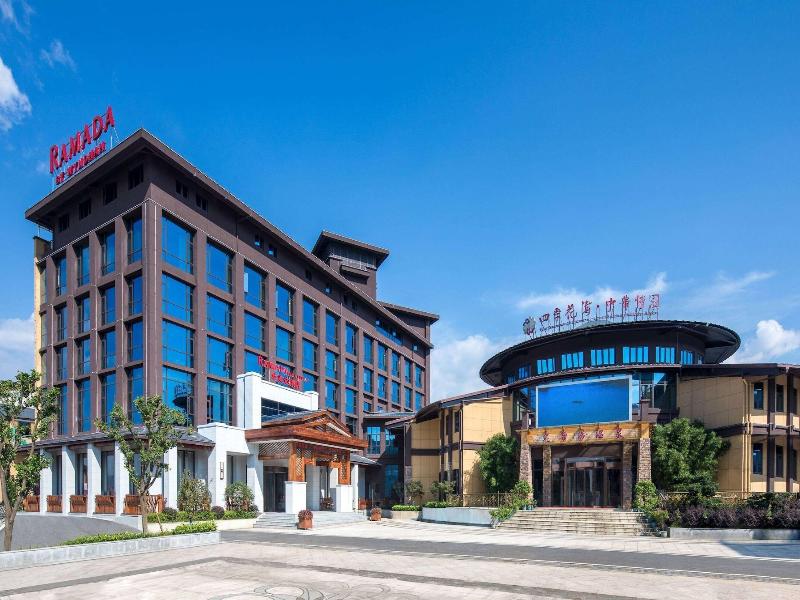 Ramada By Wyndham Yingshan Jiulongwan Resort — exterior view