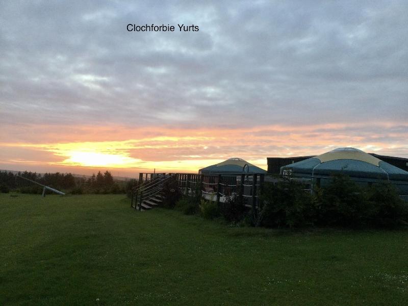 Orange Yurt With Hot Tub- Sleeps 3, Parking & Pe image