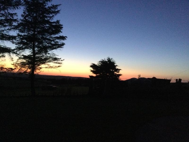 Orange Yurt With Hot Tub- Sleeps 3, Parking & Pe image