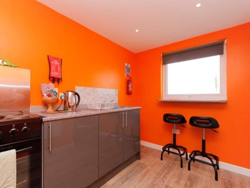 Orange Yurt With Hot Tub- Sleeps 3, Parking & Pe image