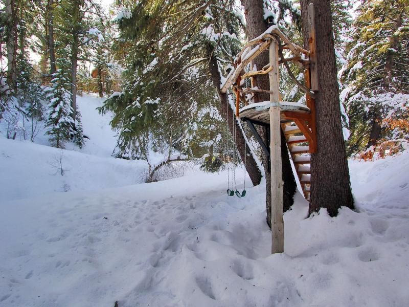 Treehouse By The Stream