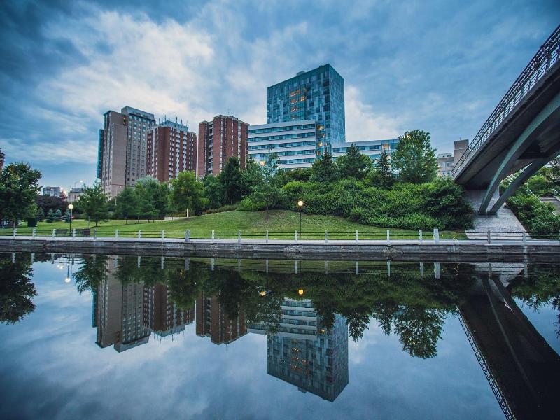 University Of Ottawa Residence — view