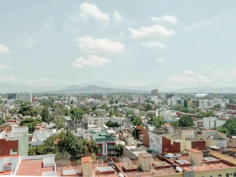 Bed In Mixed Room Near Coyoacan image