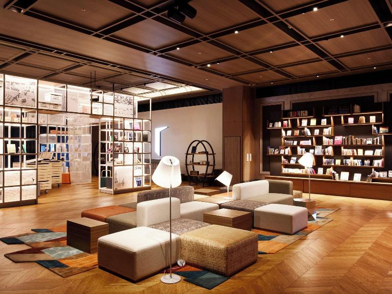 In The Library Hotel And Books Tokorozawa image