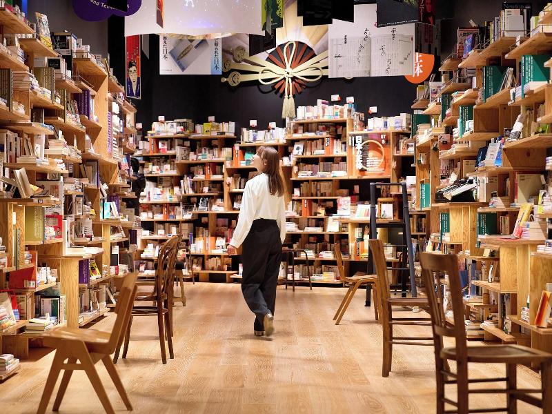 In The Library Hotel And Books Tokorozawa image