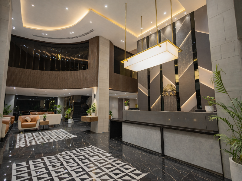 Saaz Hotel Indore — view