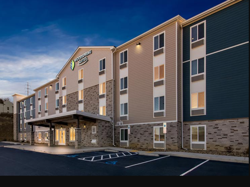 Woodspring Suites Washington Meadowlands Pa — exterior view