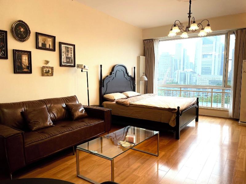 Beijing Furnished Apt With Queen Bed image