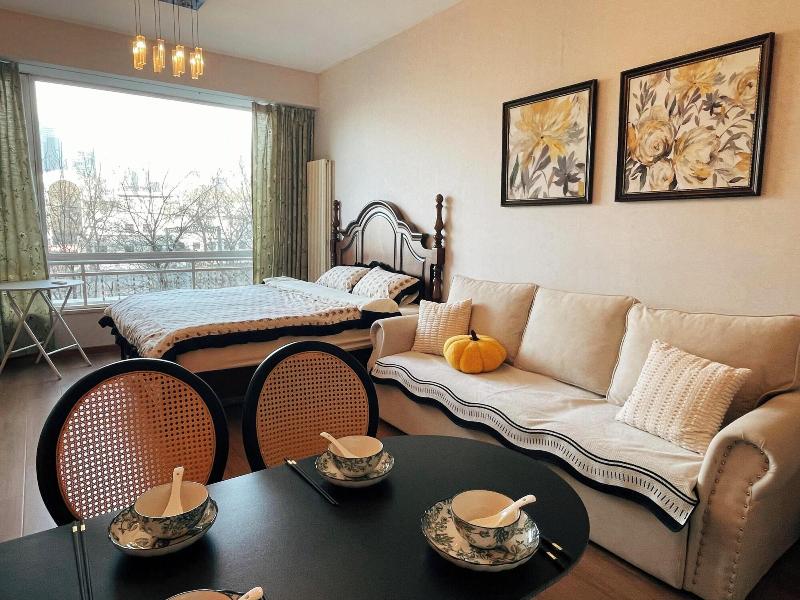 Beijing Furnished Apt With Queen Bed image
