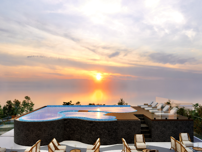 THE SAND Suites & Villas — exterior view