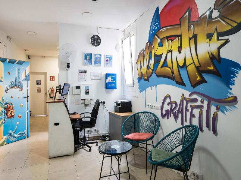 No Limit Hostel Graffiti image