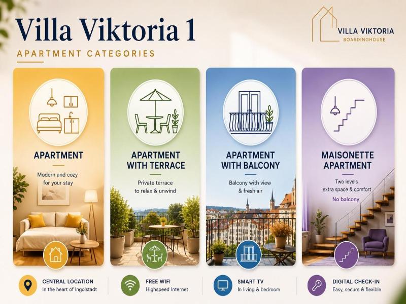Villa Viktoria 1 - Apartments - City Center image