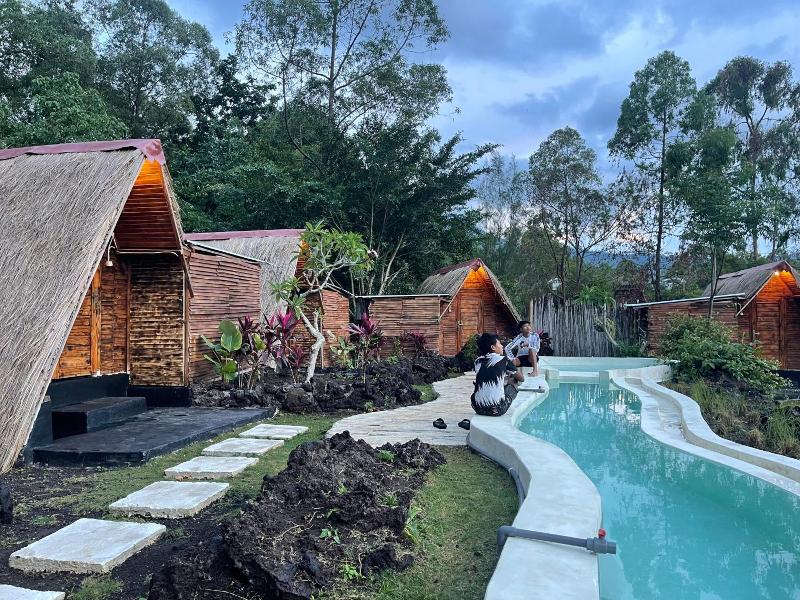 Triangular House And Hot Spring image