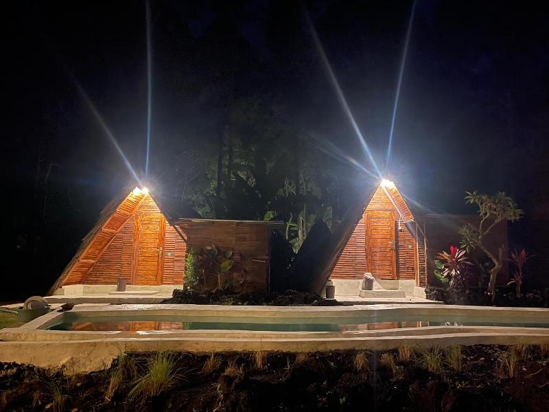 Triangular House And Hot Spring image