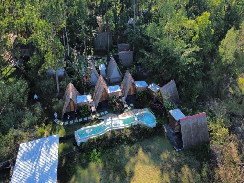 Triangular House And Hot Spring image