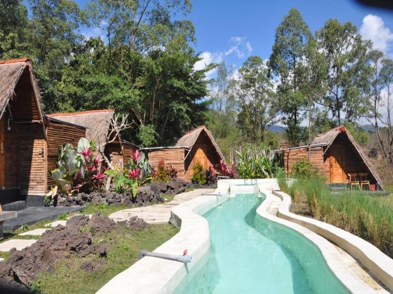 Triangular House And Hot Spring image