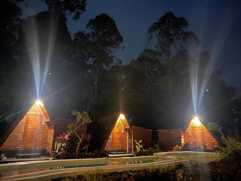 Triangular House And Hot Spring image