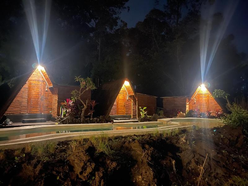 Triangular House And Hot Spring image