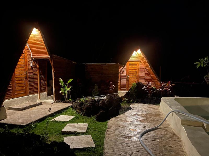 Triangular House And Hot Spring image