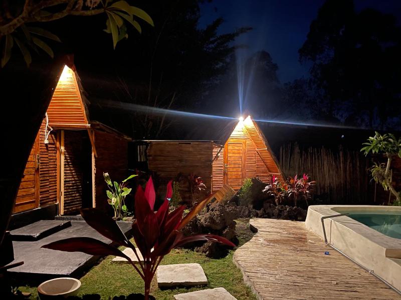 Triangular House And Hot Spring image