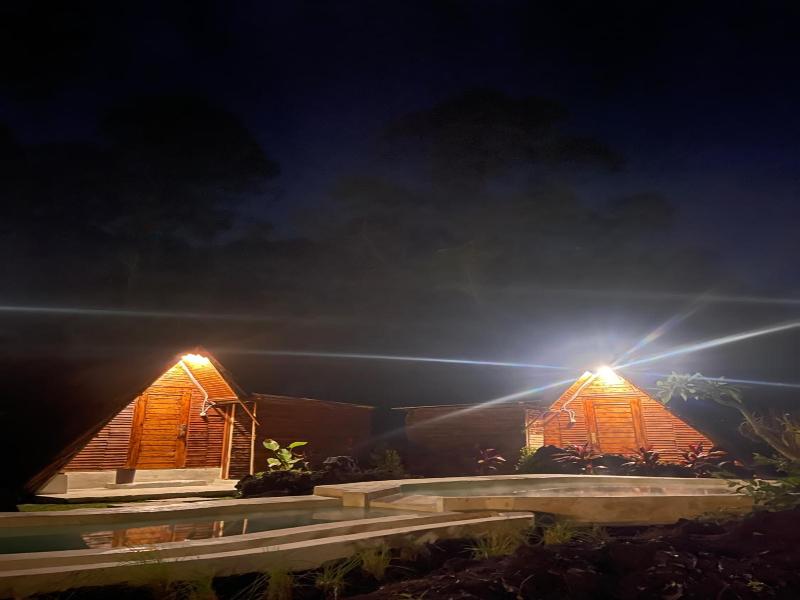 Triangular House And Hot Spring image