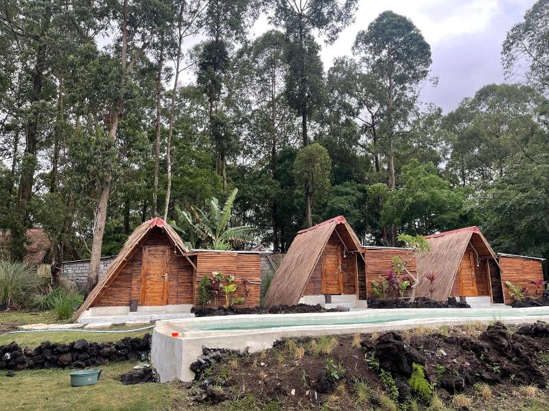 Triangular House And Hot Spring image