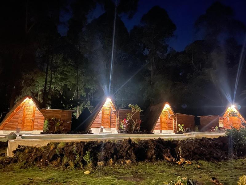 Triangular House And Hot Spring image