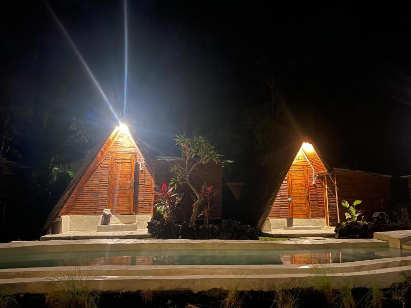 Triangular House And Hot Spring image