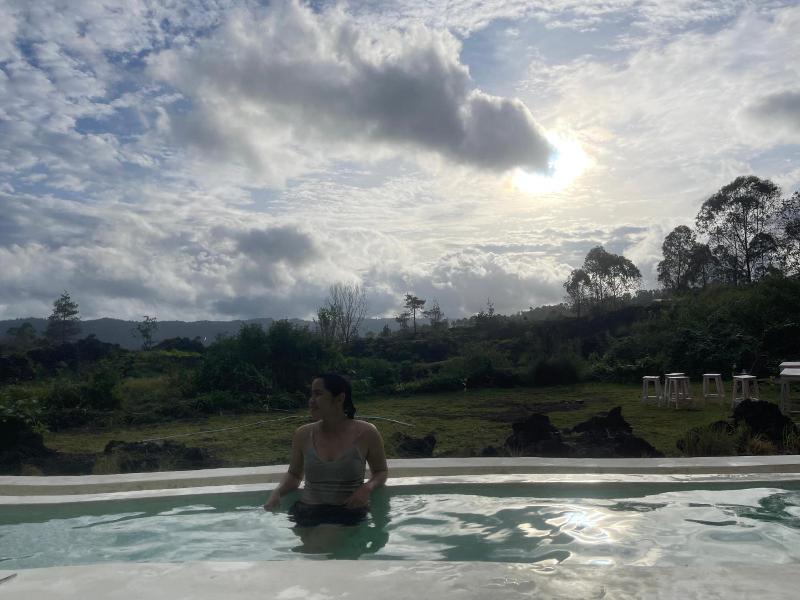 Triangular House And Hot Spring image