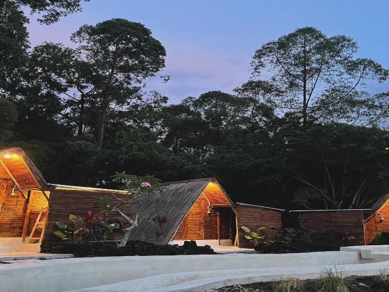 Triangular House And Hot Spring image