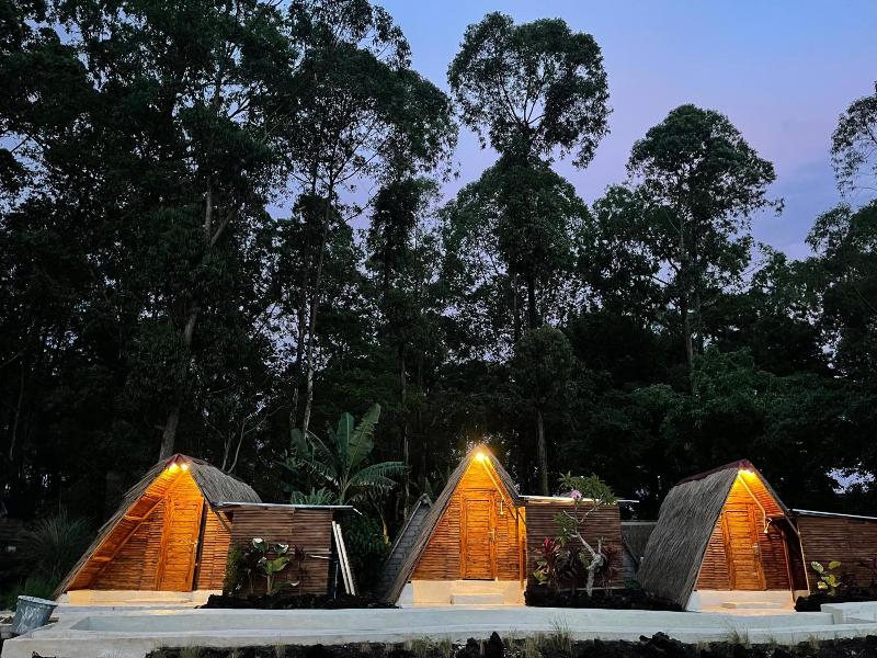 Triangular House And Hot Spring image