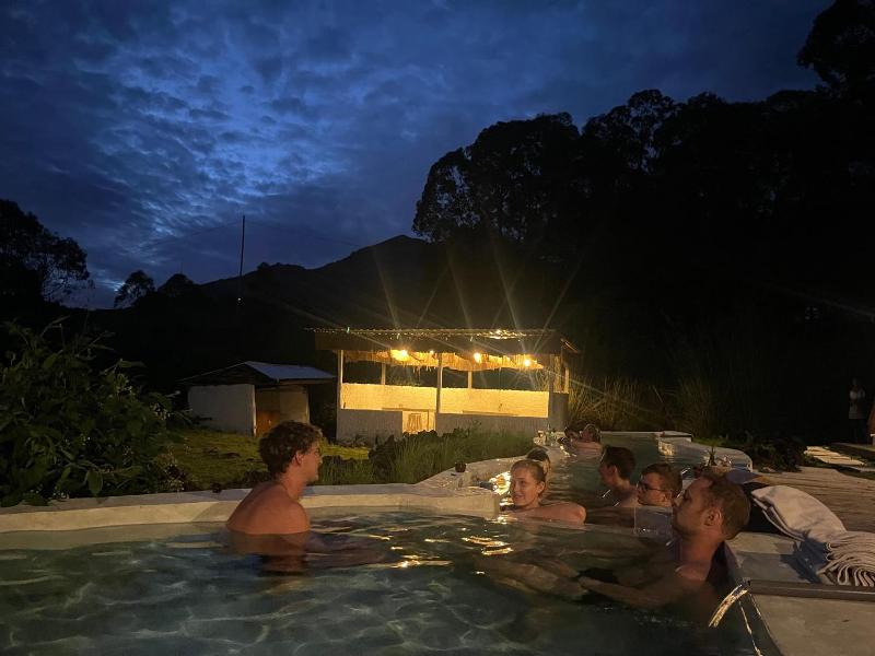 Triangular House And Hot Spring image