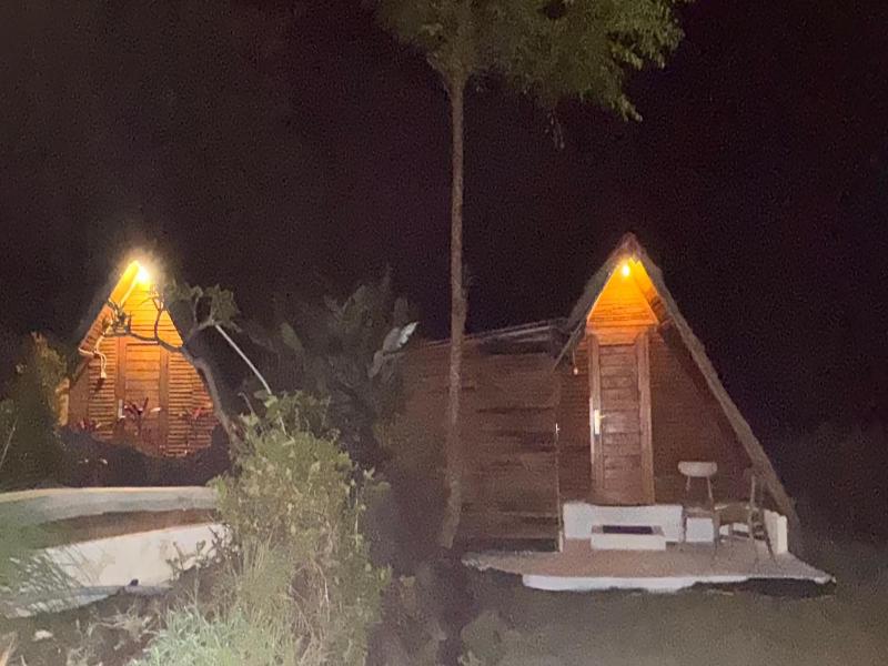 Triangular House And Hot Spring image