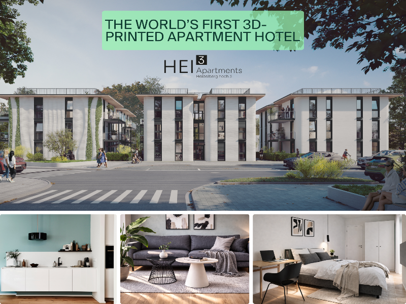 Hei³ Apartments: Weltpremiere Aus Dem 3d Drucker image