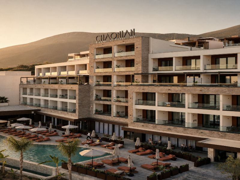 Chaonian Hotel — exterior view