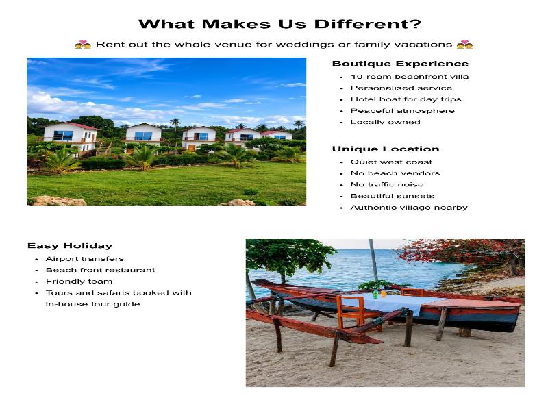 Manganwani Beach Villa