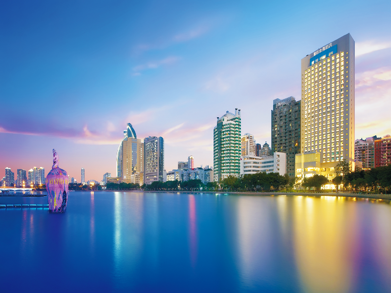 XIAMEN AIR LAKESIDE HOTEL — general view