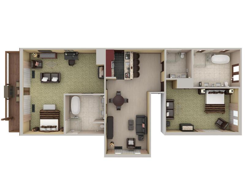 Rustic Inn at Jackson Hole — general view