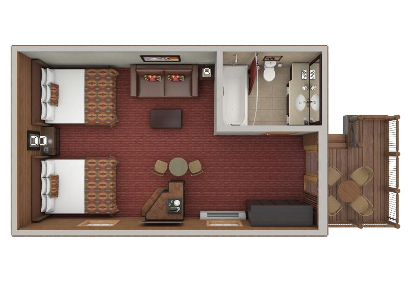 Rustic Inn at Jackson Hole — general view