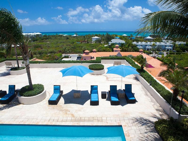 La vista Azul image