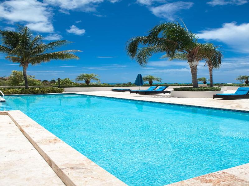La vista Azul image