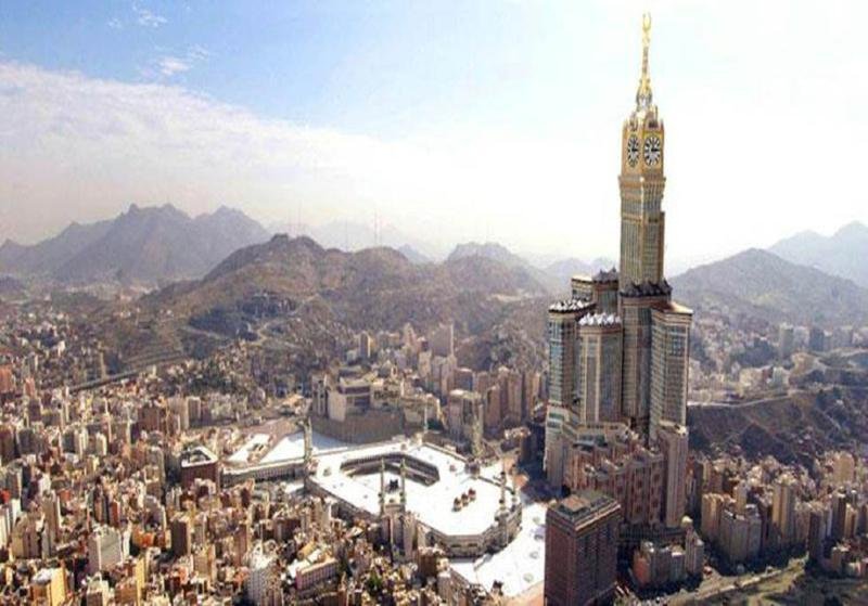 Map Location Of Fairmont Makkah Clock Royal Tower Hotel Mecca