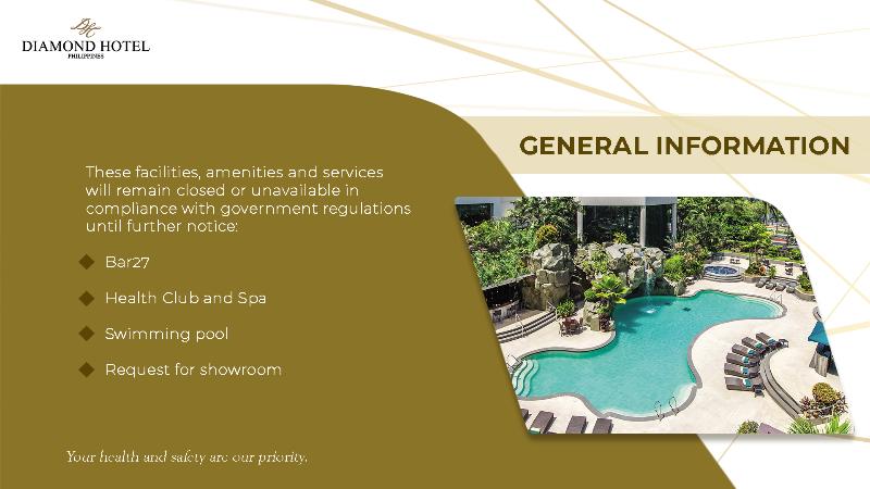 Diamond Hotel Philippines - Multi Use