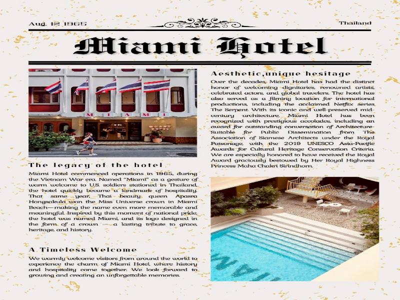 Miami Hotel Sukhumvit Bangkok image