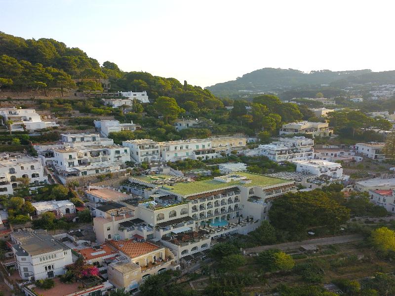 Capri Tiberio Palace — general view
