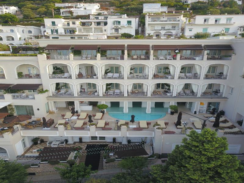 Capri Tiberio Palace — exterior view
