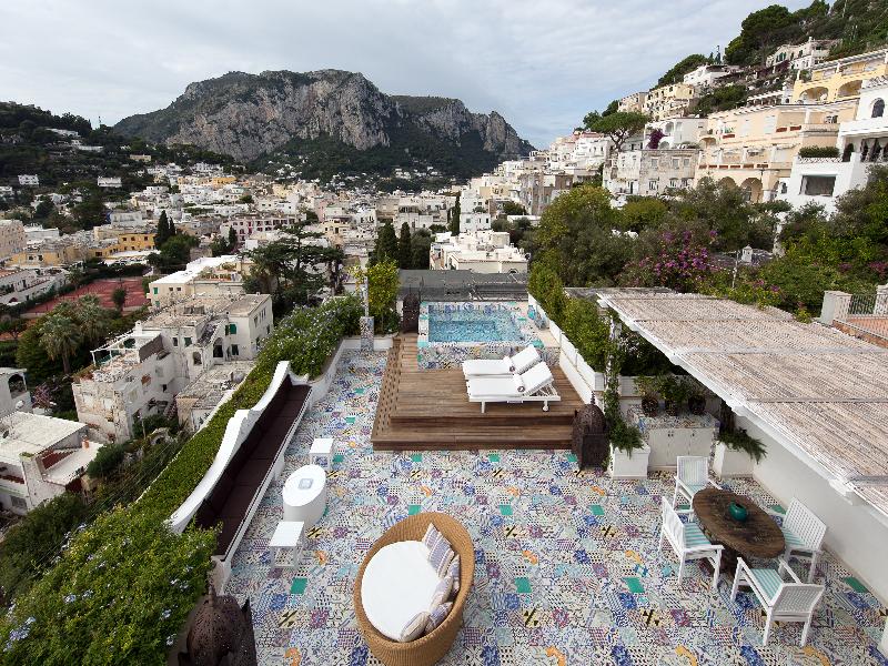 Capri Tiberio Palace — general view