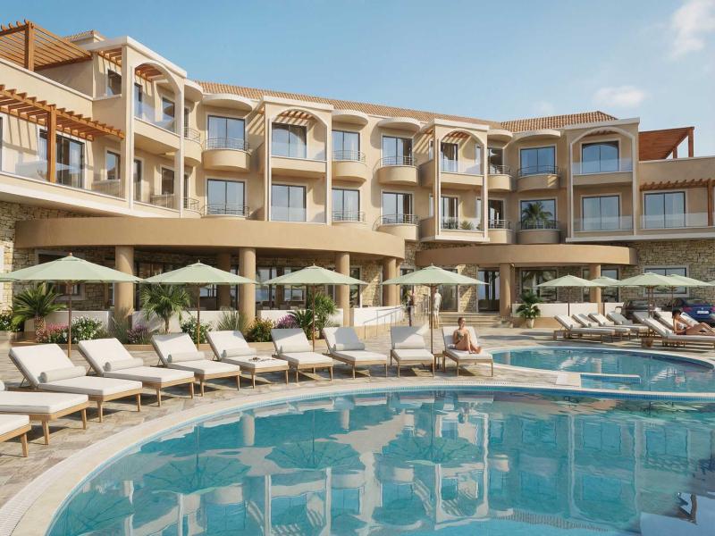 Mythos beach Hotel — exterior view