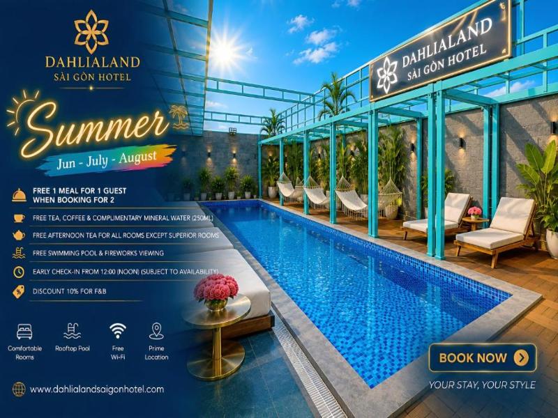 Dahlialand Saigon Hotel image
